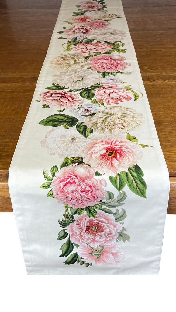 Polynesian Peony Table Runner  13" x 72"