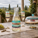 Moroccan Mosaic Carnival Carafe