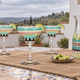 Moroccan Mosaic Carnival Margarita   S/2