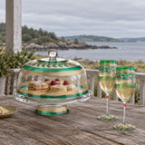 Moroccan Mosaic Forest Lg Cake Dome and Stand