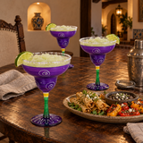 Peruvian Splendor Purple Margarita Set of 2