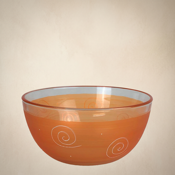 Peruvian Splendor Orange 6" Bowl