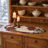 Poinsettia Table Runner