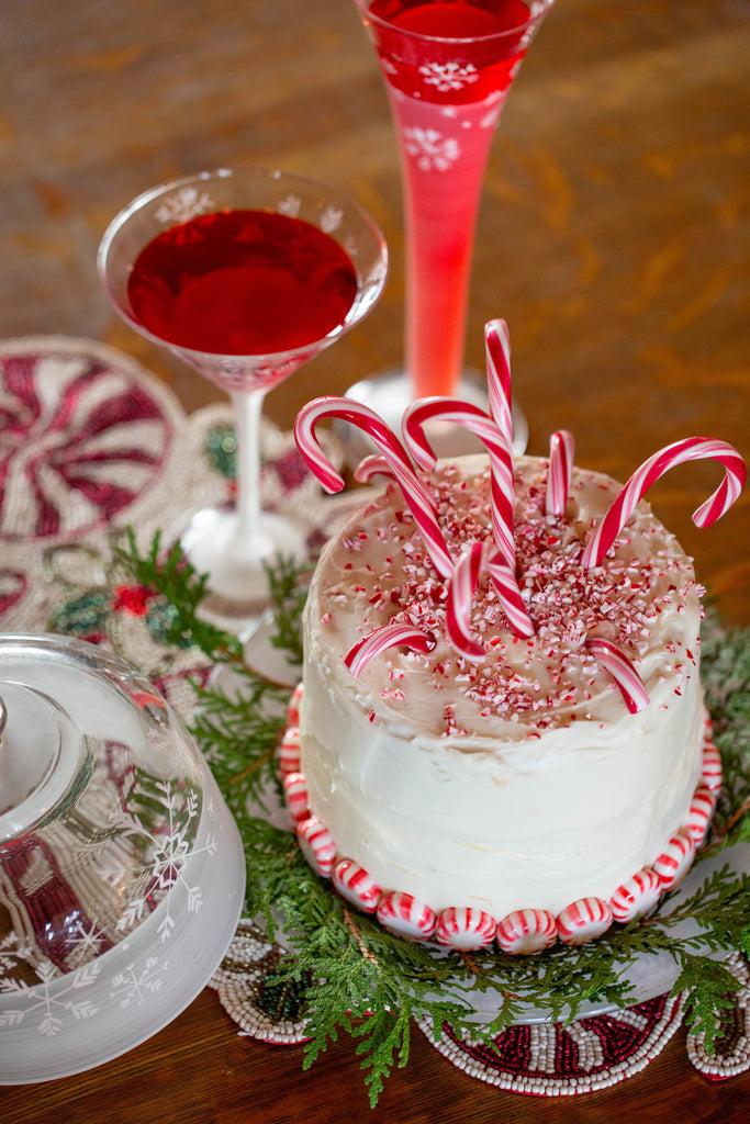 Winter Wonderland Snowflake Martini Set/2