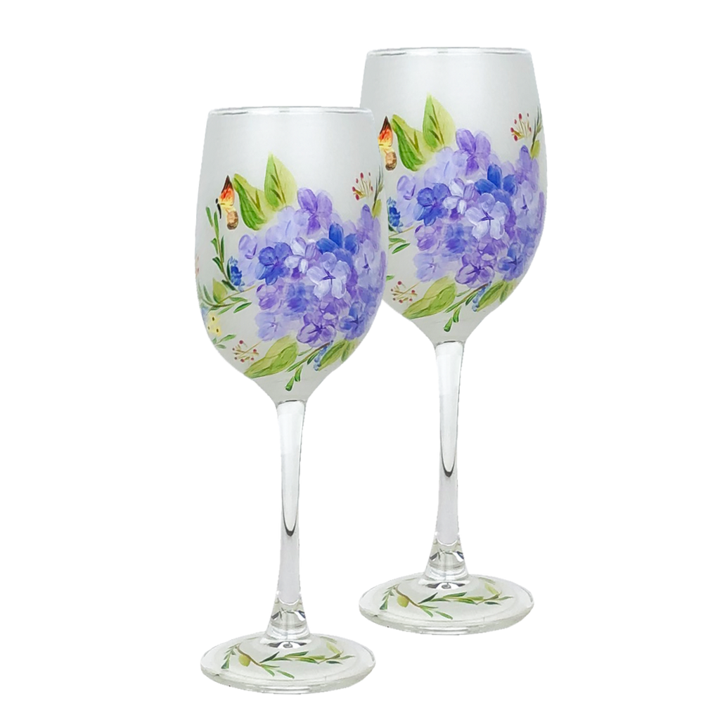 Springtime in Paris Wine S/2