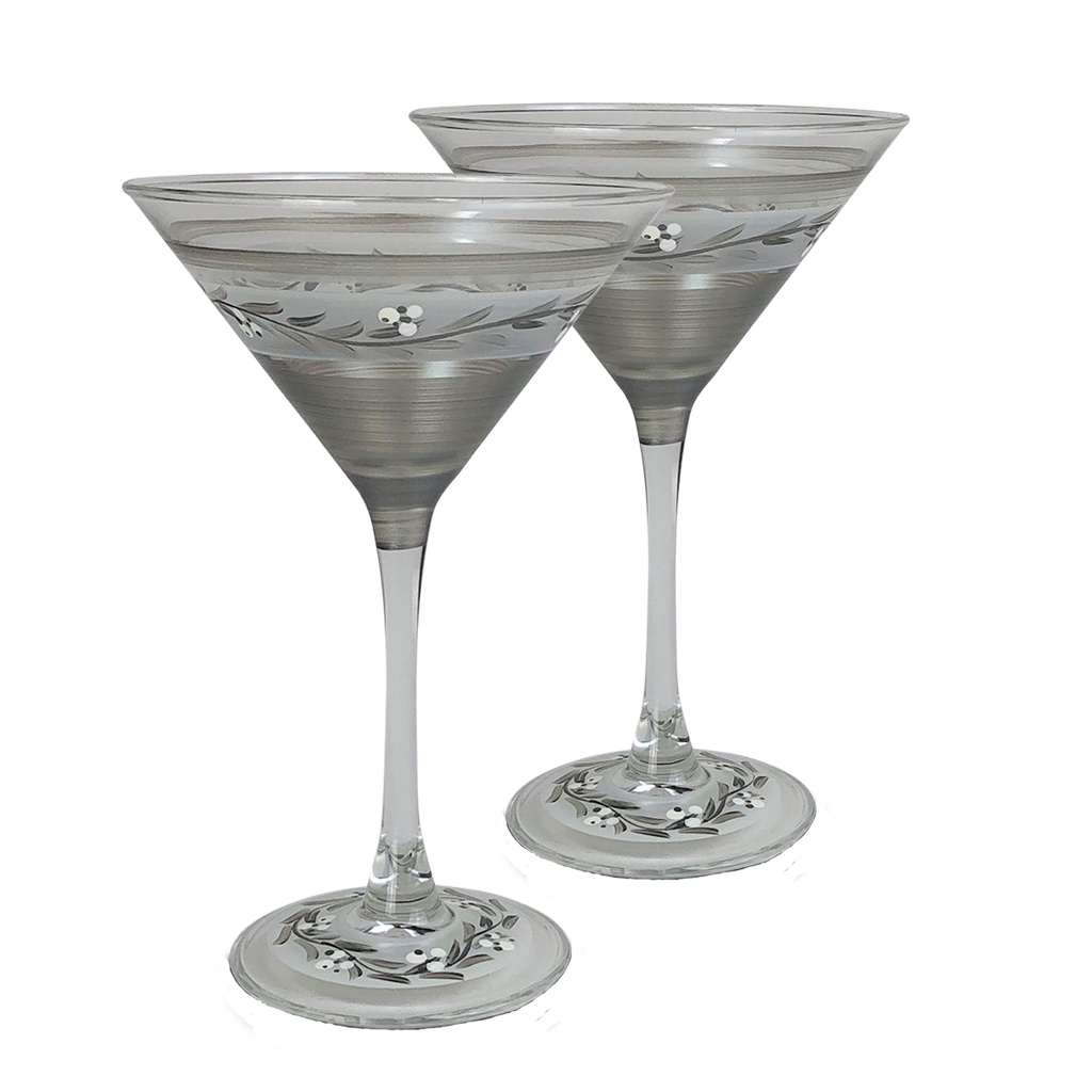 Swiss Twilight Martini   Set of 2