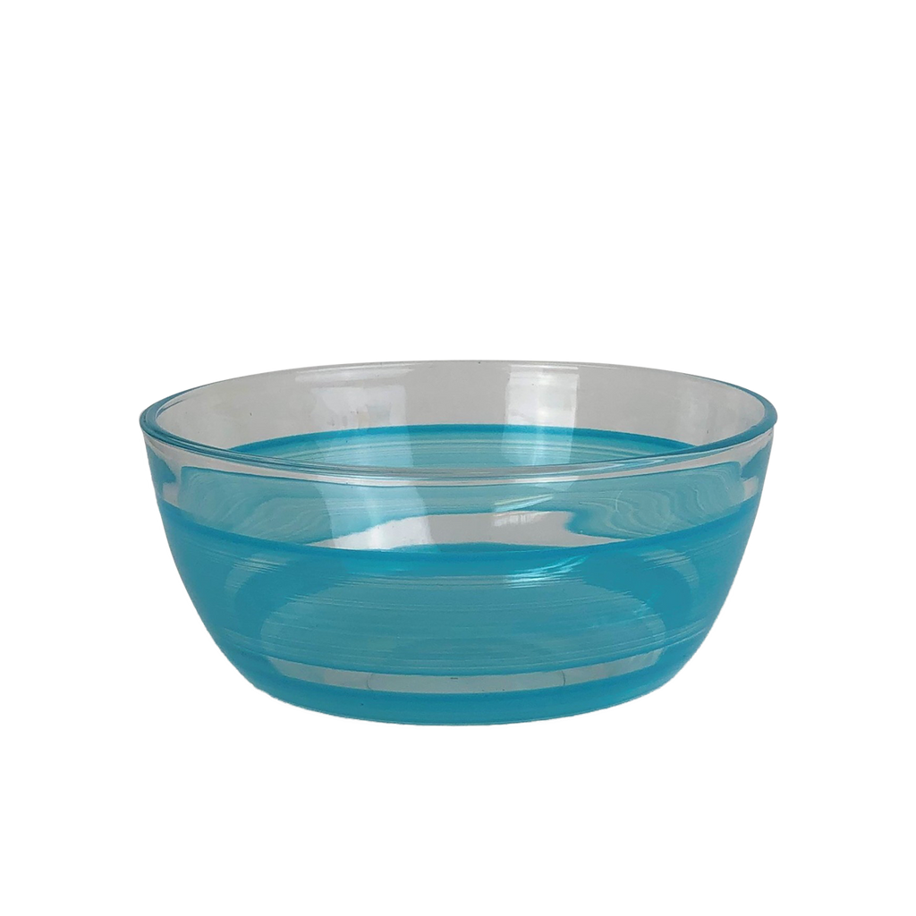 Cape Cod Cottage Stripe Turquoise 6" Bowl