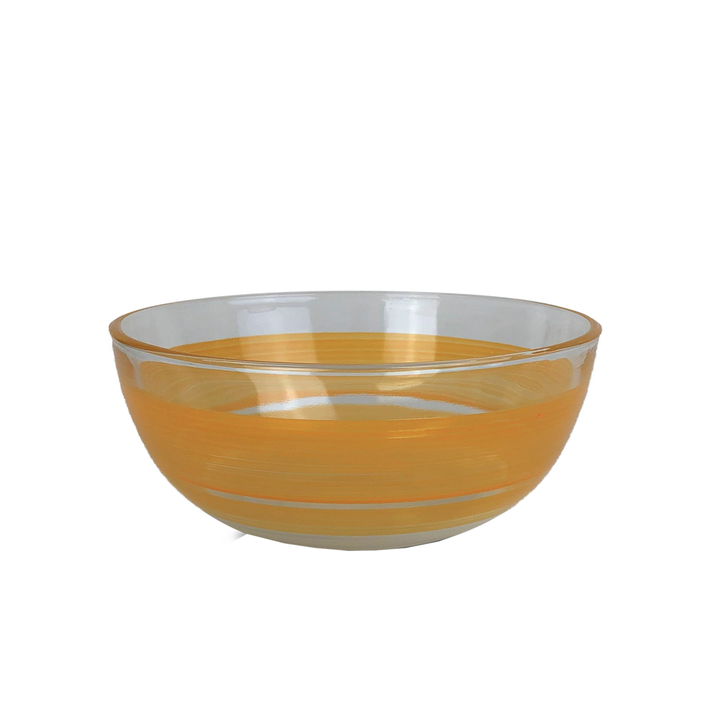 Cape Cod Cottage Stripe Orange 6" Bowl