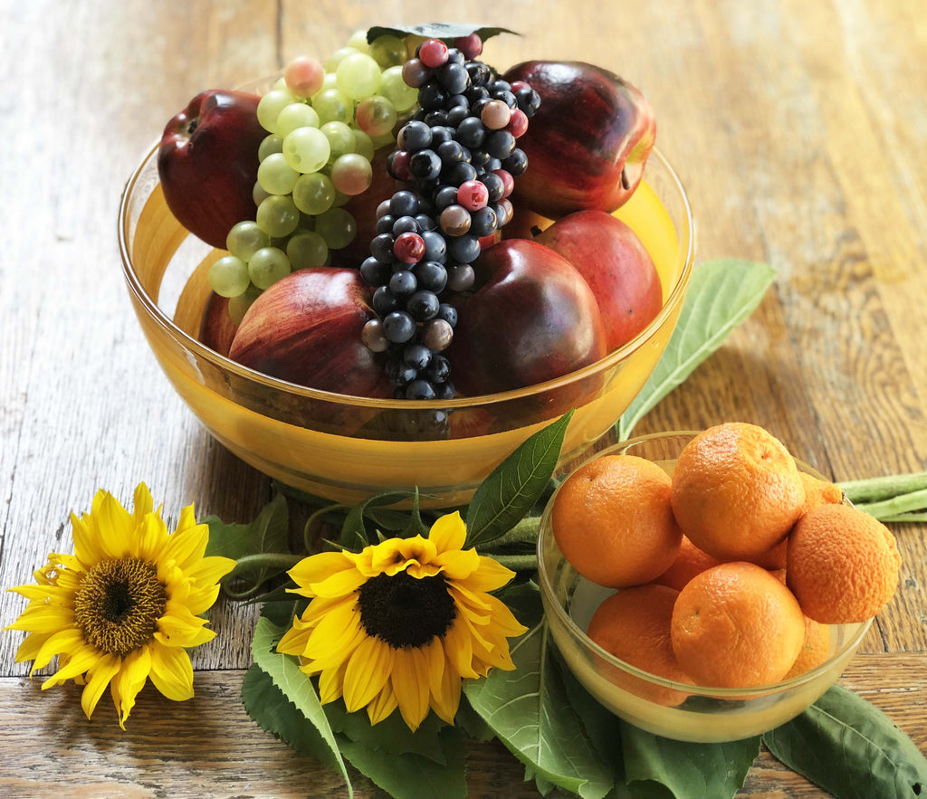 Cape Cod Cottage Stripe Orange 11" Bowl