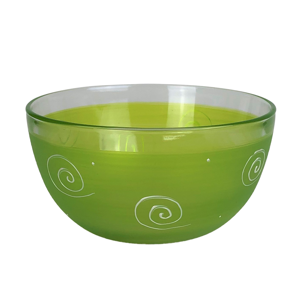 Peruvian Splendor Lt Green 6" Bowl