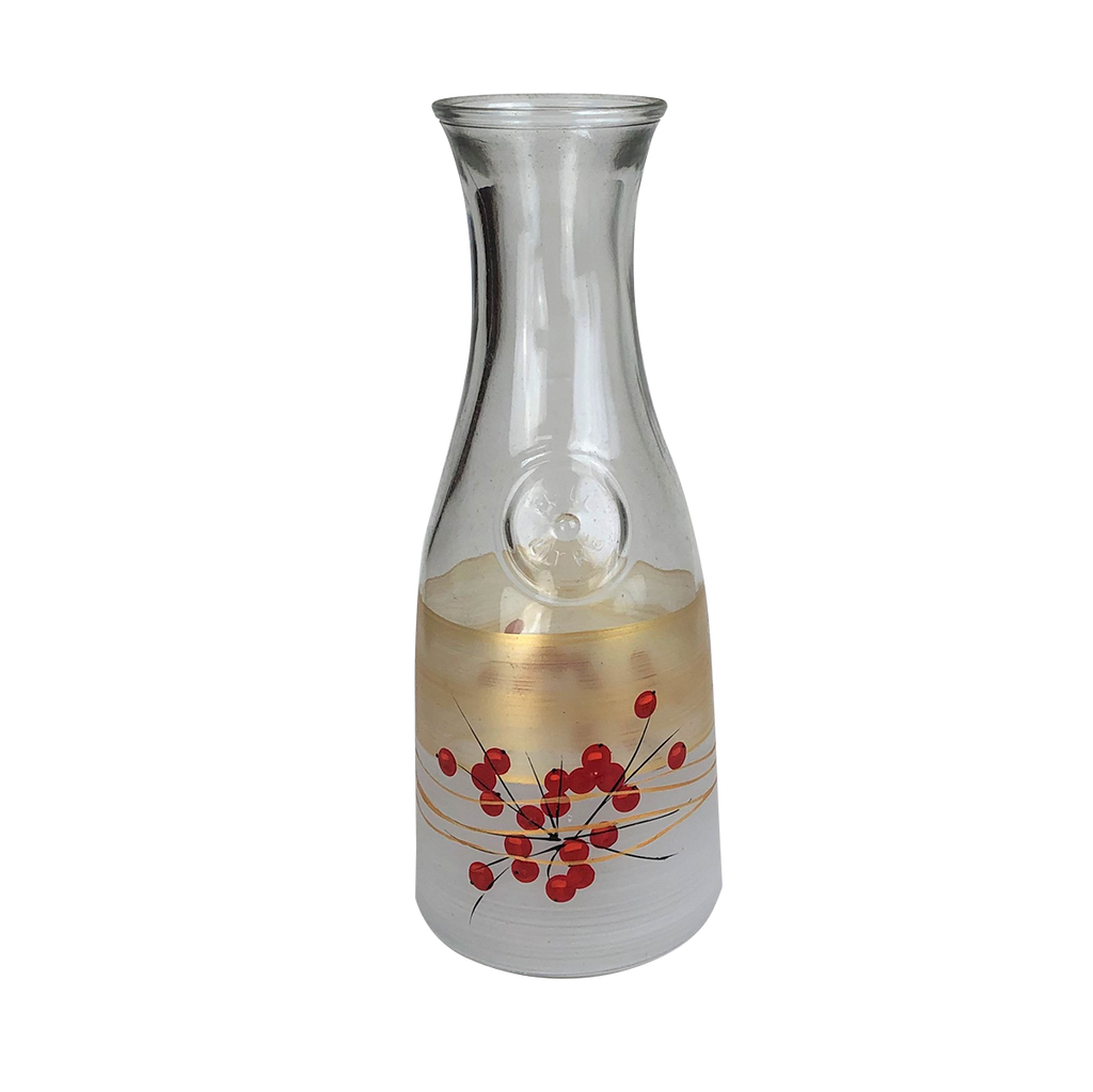 Winter Berries 'n Branches Carafe