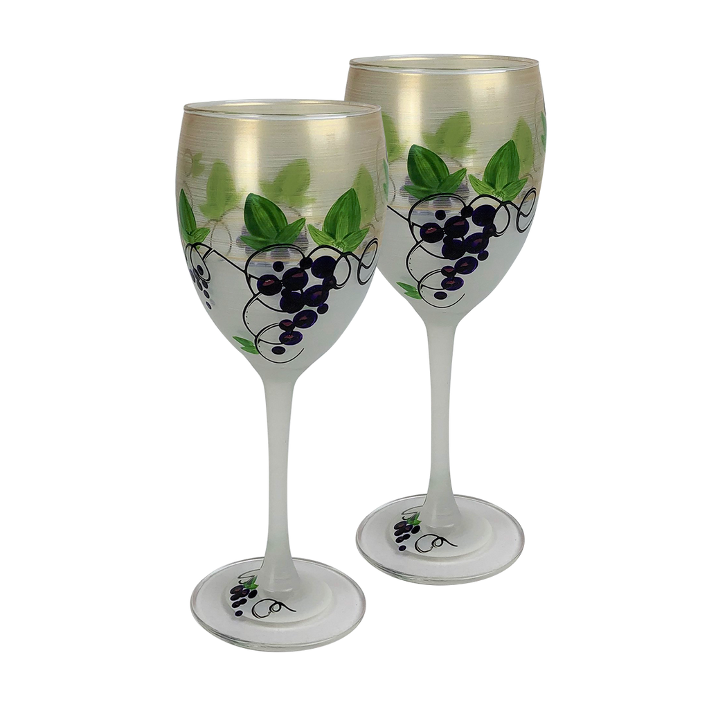 Napa Grapes n' Vines Wine   S/2