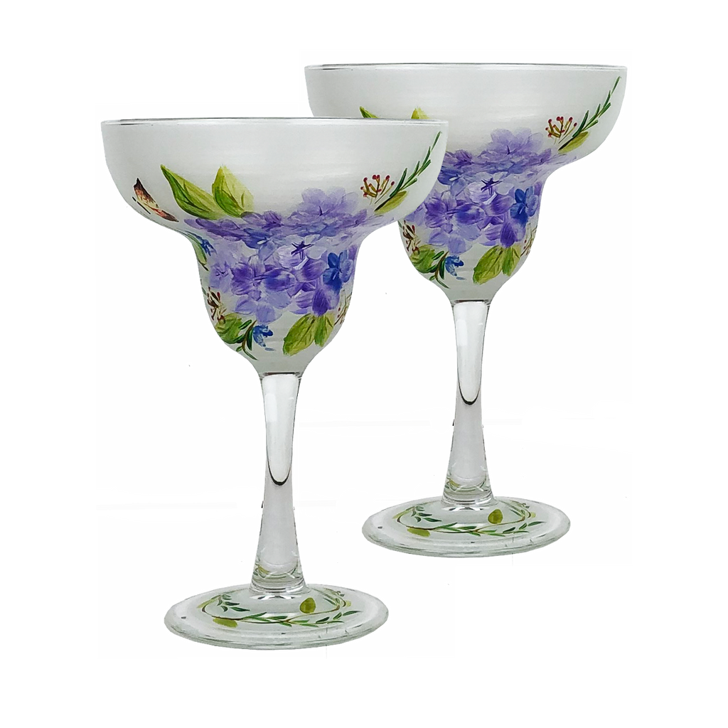 Springtime in Paris Margarita   Set of 2