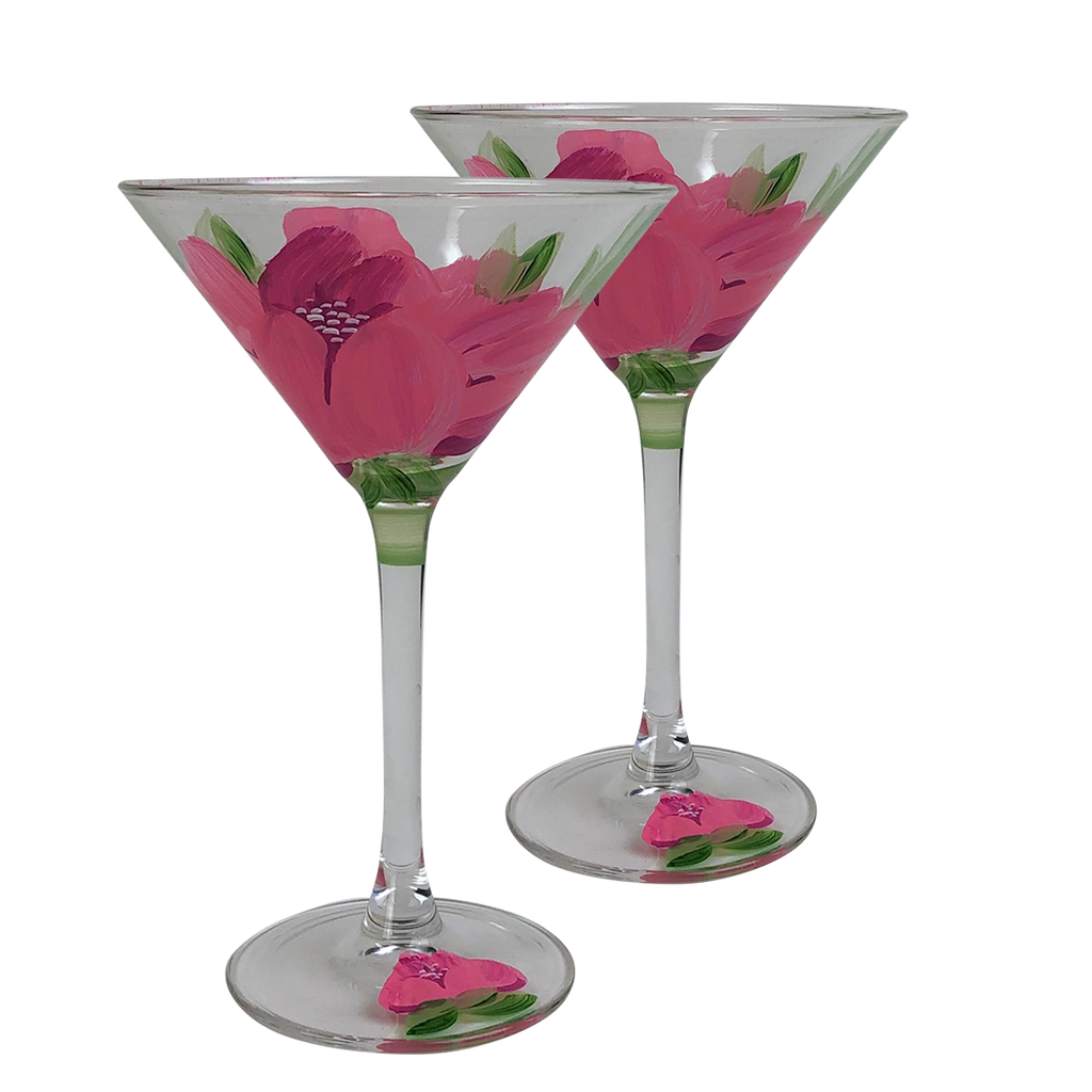 Polynesian Peony Martini   Set of 2