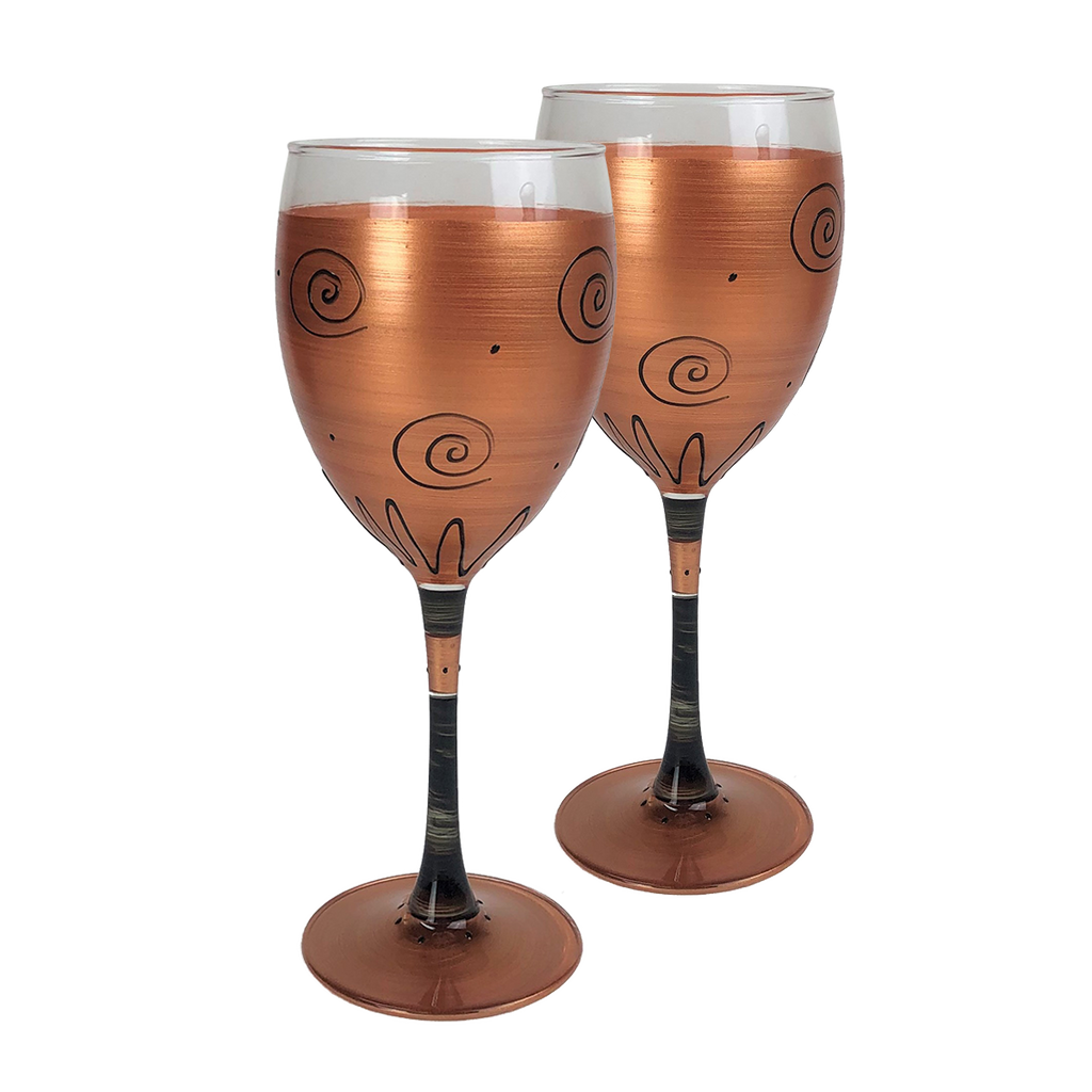 Tuscan Sunset Wine   S/2