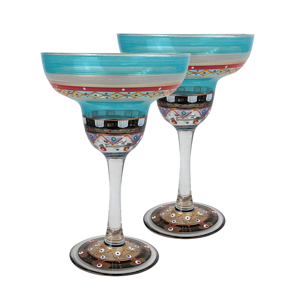 Moroccan Mosaic Carnival Margarita   S/2