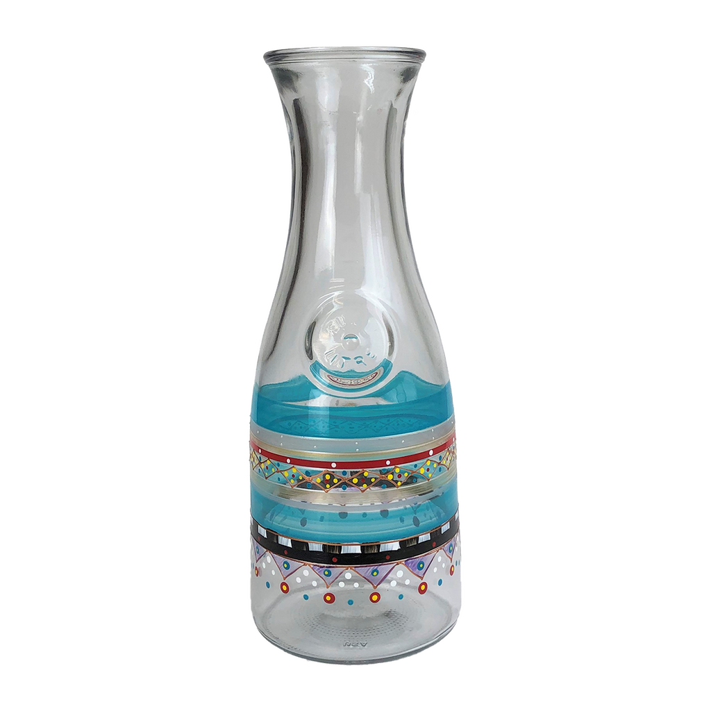 Moroccan Mosaic Carnival Carafe