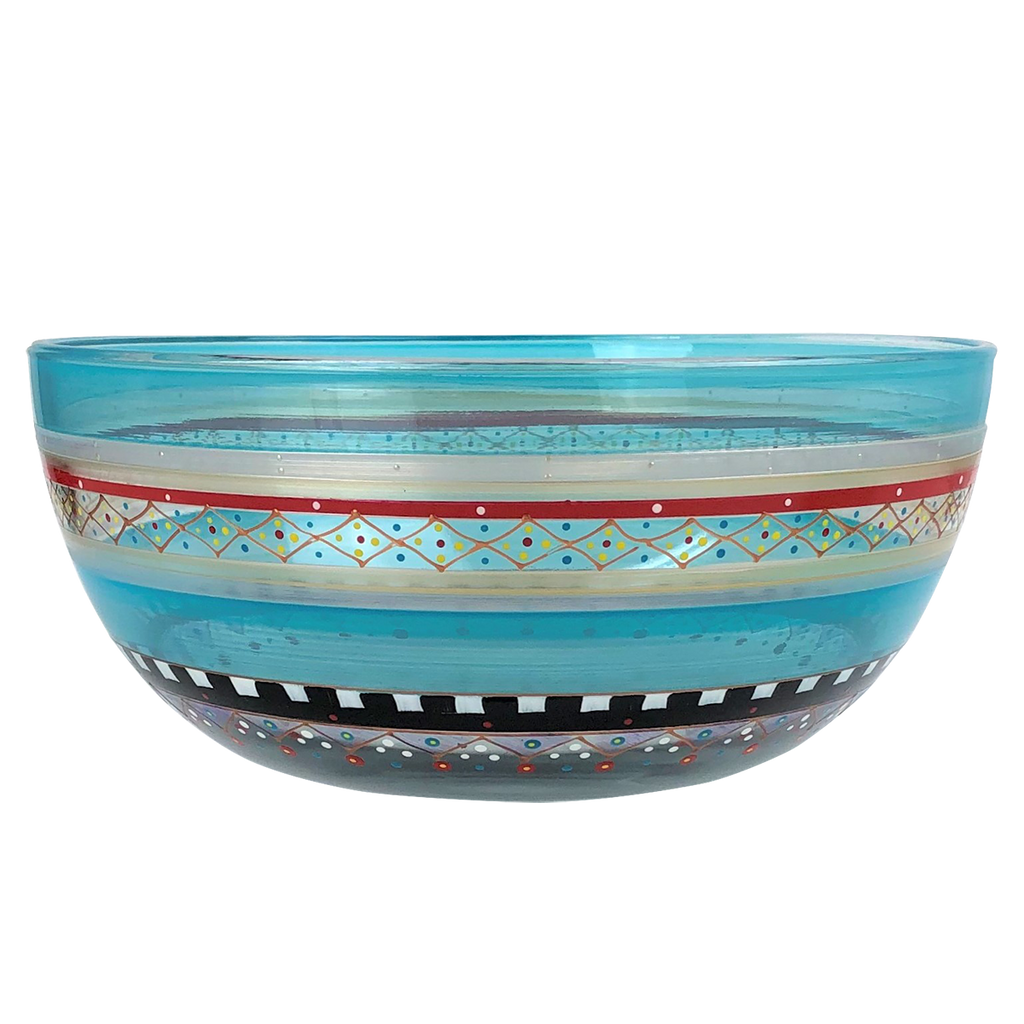 Moroccan Mosaic Carnival 11" Bowl