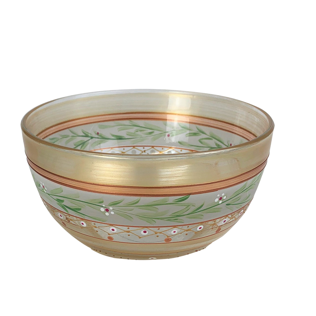 Moroccan Mosaic Gold 6" Bowl