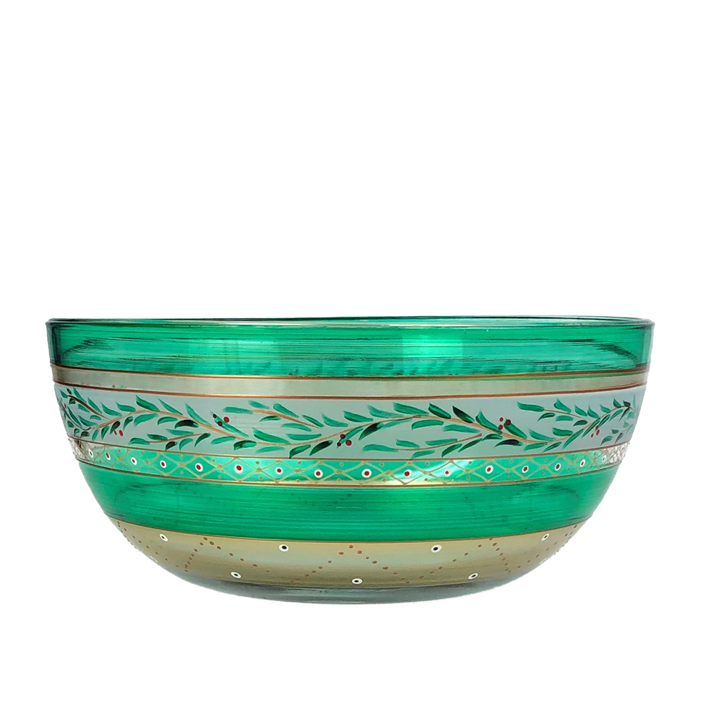 Moroccan Mosaic Forest 11" Bowl