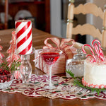 Candy Cane Table Runner - Golden Hill Studio
