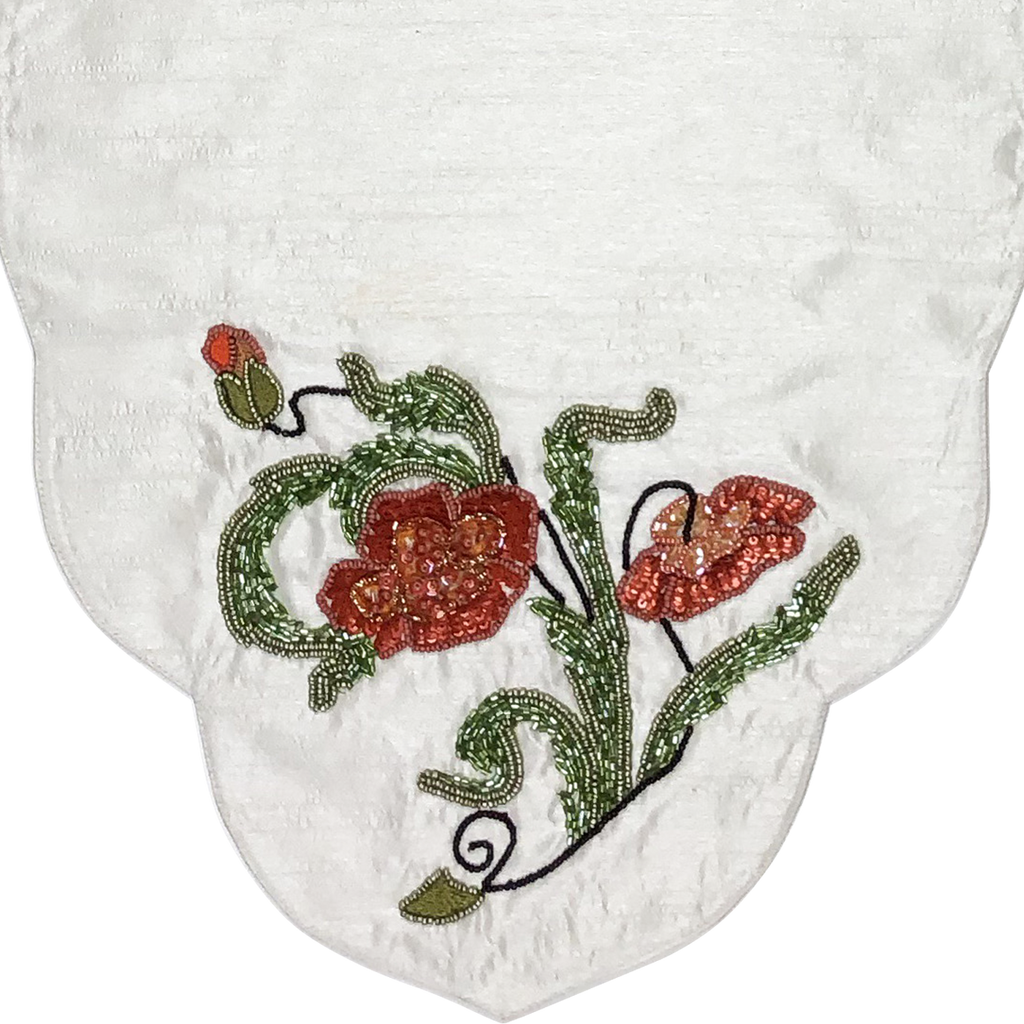 Oriental Poppy Runner - Golden Hill Studio