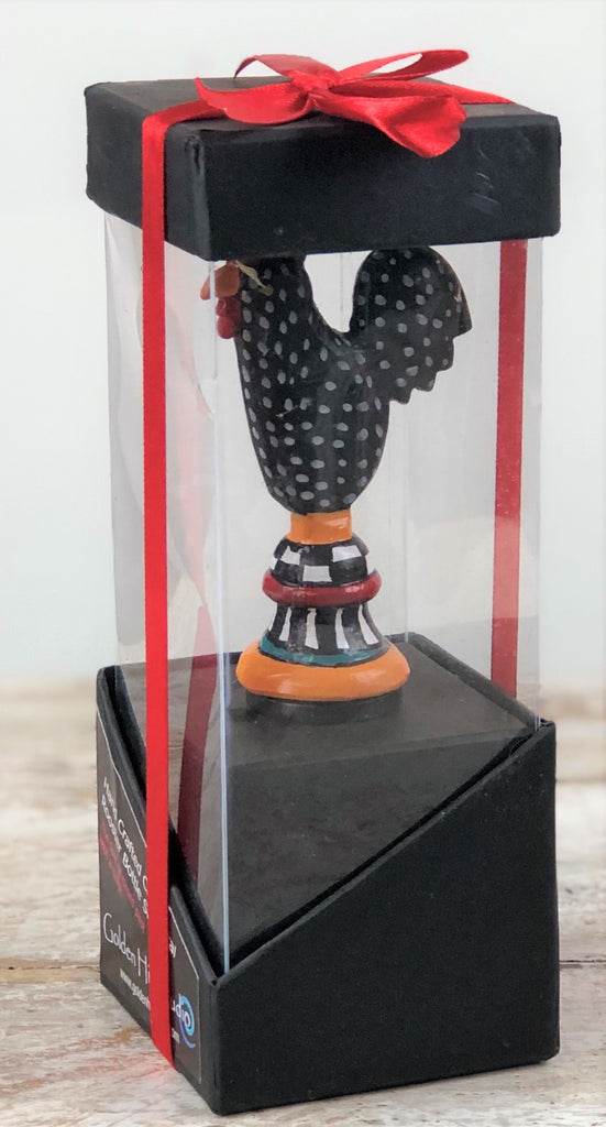 Metal Rooster Wine Bottle Stopper - Golden Hill Studio
