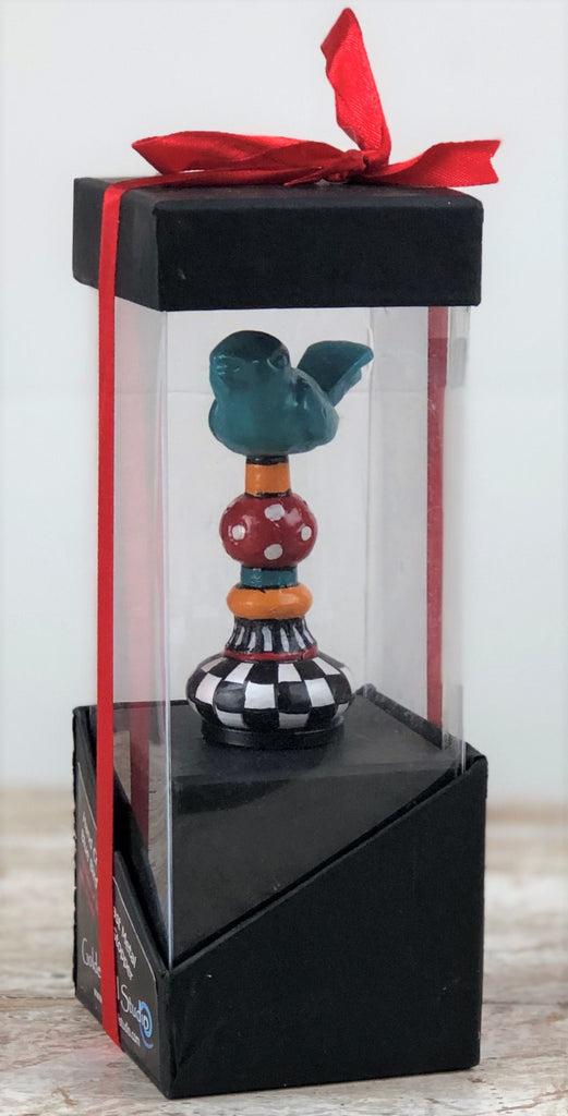 Metal Bird Wine Bottle Stopper - Golden Hill Studio