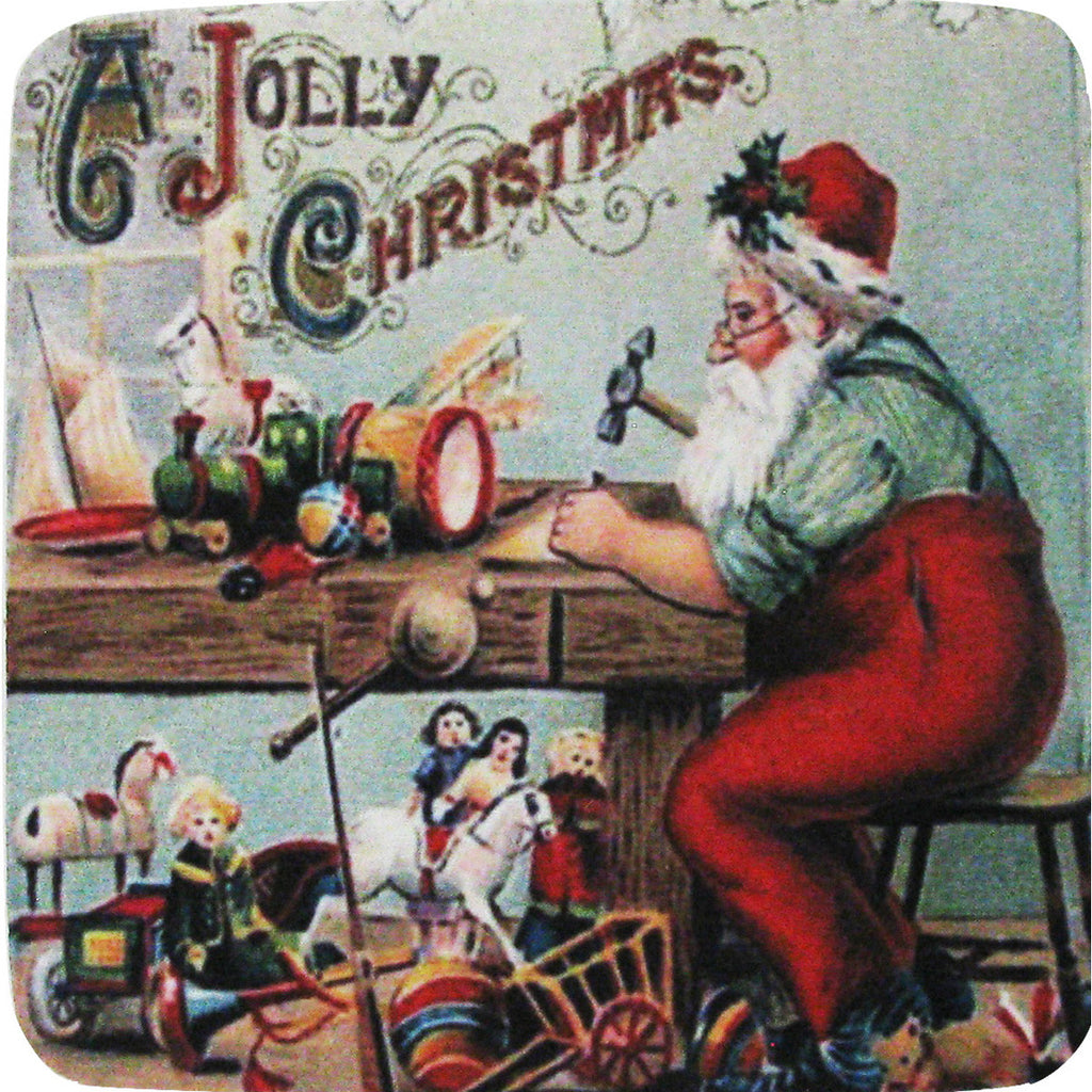 Jolly Workshop Coaster S/4 - Golden Hill Studio