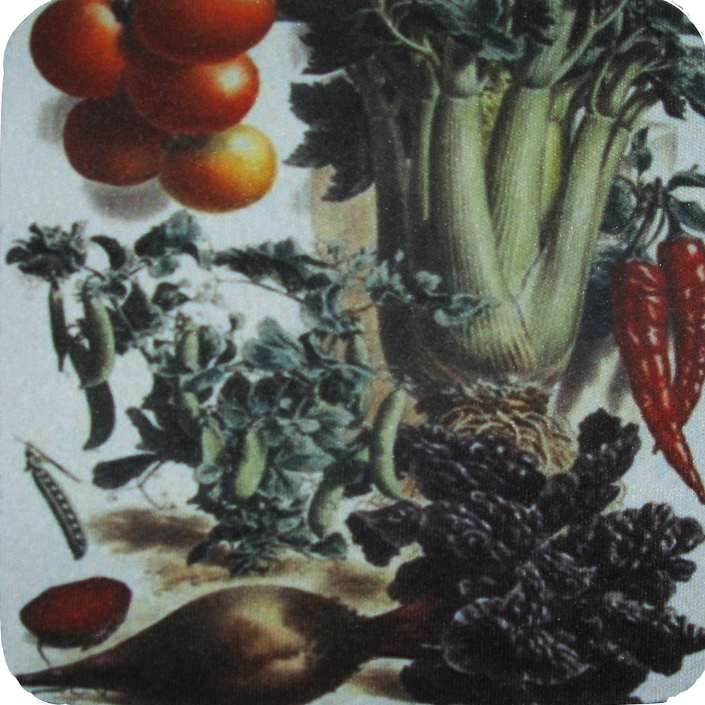 Beets/Celery Coaster S/4 - Golden Hill Studio