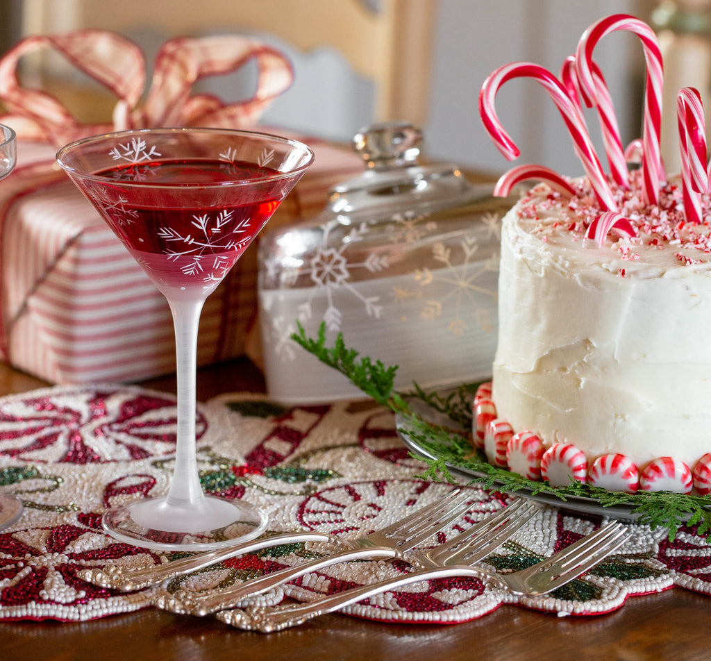 Candy Cane Table Runner - Golden Hill Studio