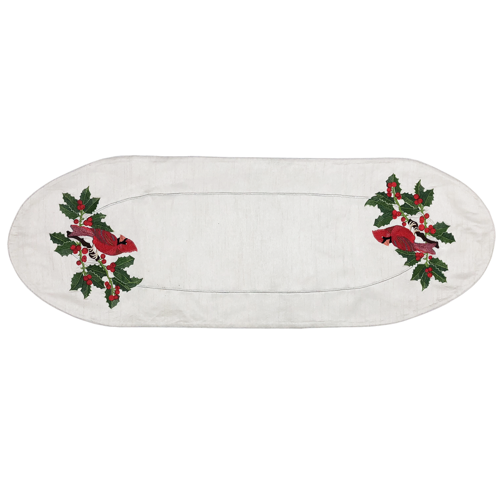 Cardinal Table Runner - Golden Hill Studio