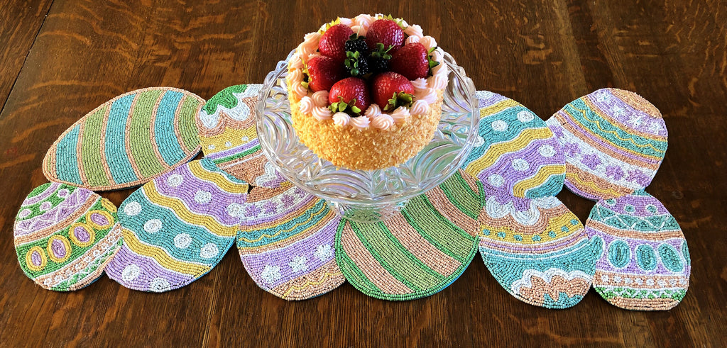 Eggs Table Runner - Golden Hill Studio