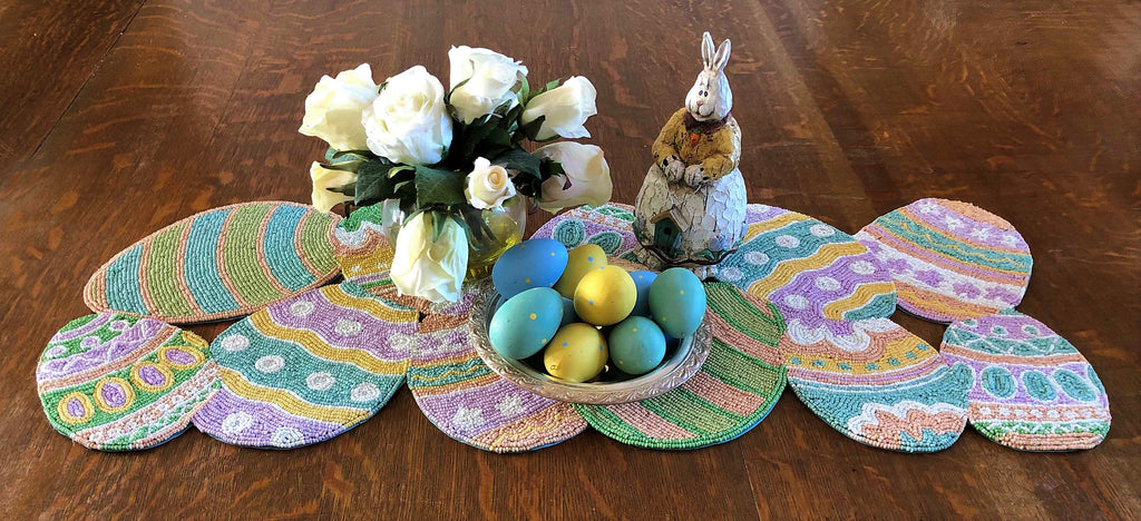 Eggs Table Runner - Golden Hill Studio