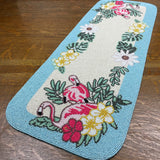 Flamingo Beaded Table Runner - Golden Hill Studio