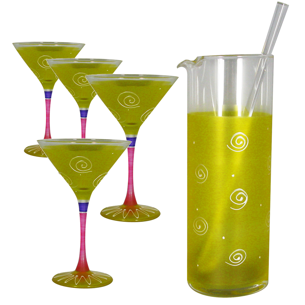 Peruvian Splendor Yellow Martini Bundle - Golden Hill Studio