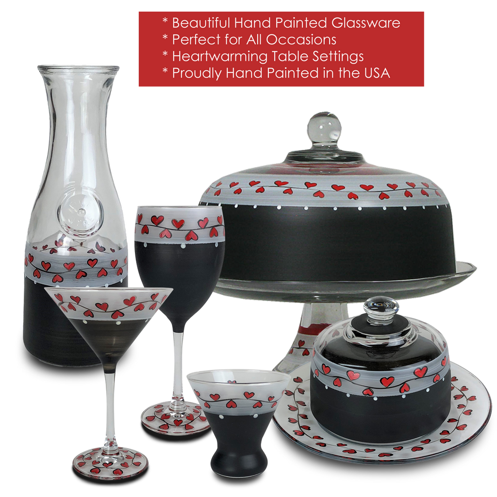 Parisian L'Amour Martini S/2 - Golden Hill Studio