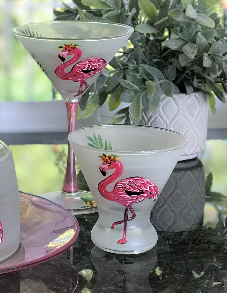Flamingo Fun Cosmopolitan S/2 - Golden Hill Studio