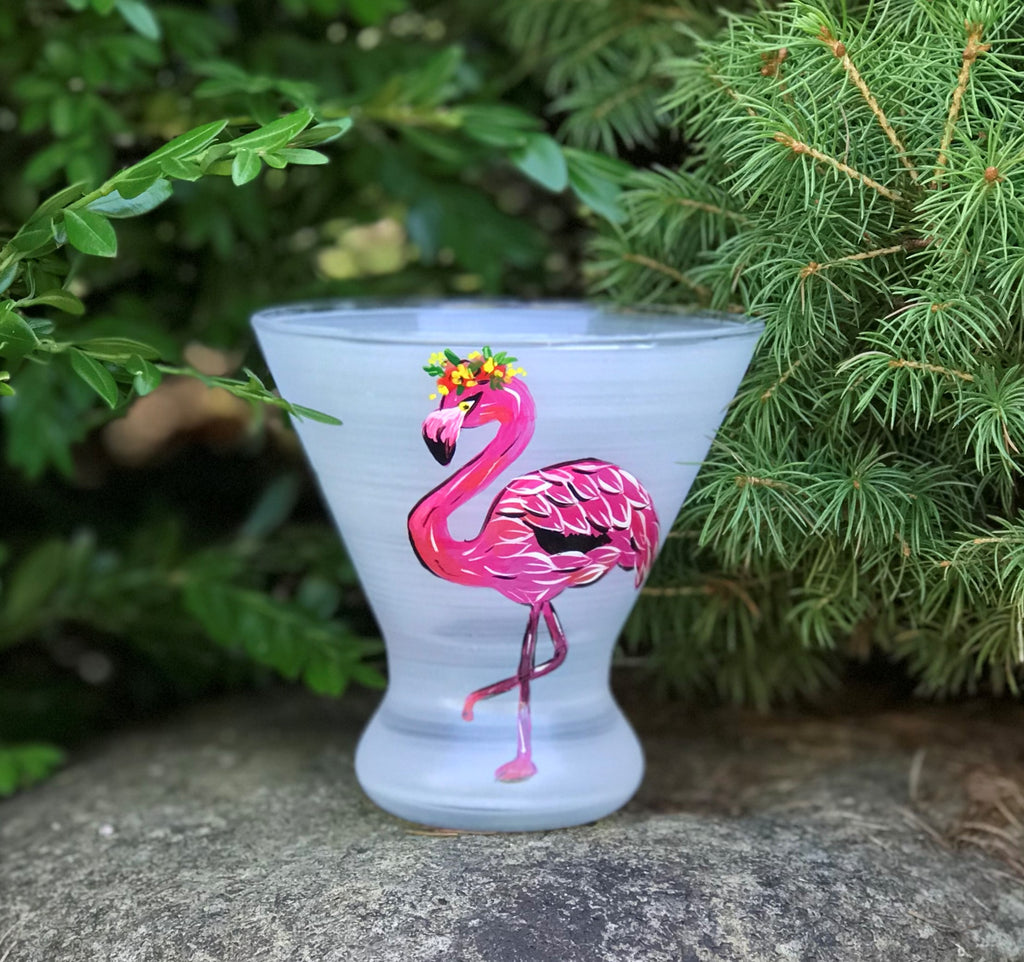 Flamingo Fun Cosmopolitan S/2 - Golden Hill Studio