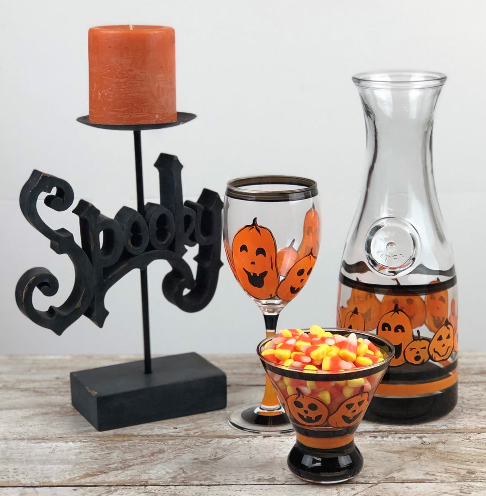 Pumpkin Family Carafe - Golden Hill Studio