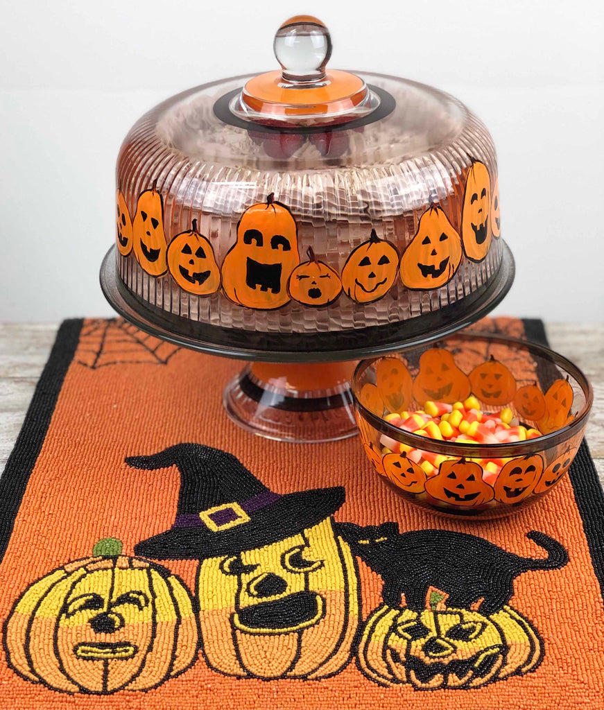 Pumpkin Family 6" Bowl - Golden Hill Studio