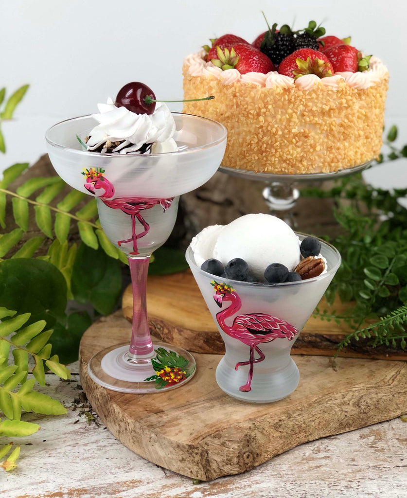 Flamingo Fun Cosmopolitan S/2 - Golden Hill Studio