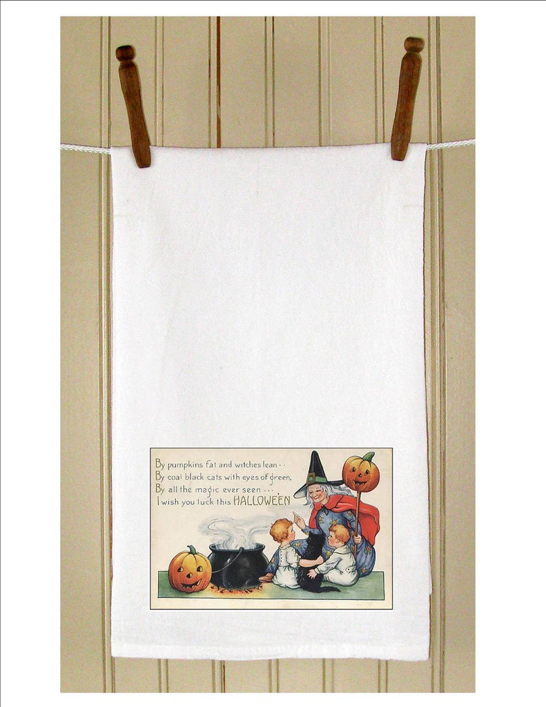 Pumpkins Fat and Witches Lean - Golden Hill Studio