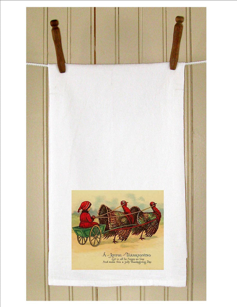 Turkey with Cart - Golden Hill Studio