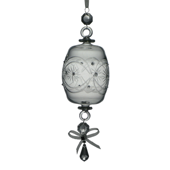 Crystal Barrel Ornament - Golden Hill Studio