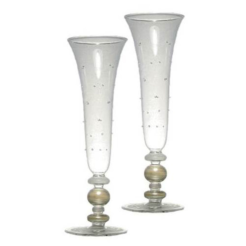 Swiss Twilight Flute with Raised Dots   Set of 2 - Golden Hill Studio