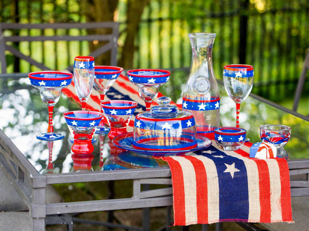 Stars & Stripes 6" Bowl - Golden Hill Studio