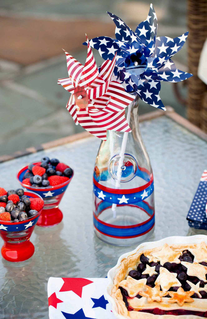 Stars & Stripes Carafe - Golden Hill Studio