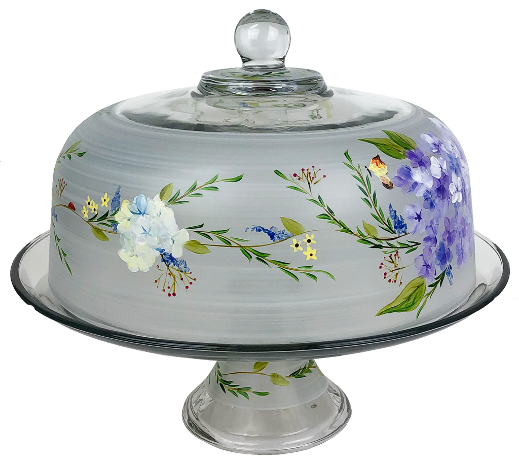 Springtime in Paris Cake Dome - Golden Hill Studio