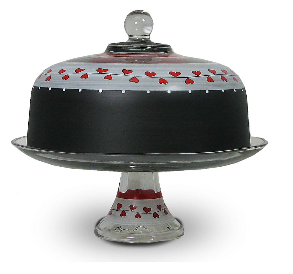 Parisian L'Amour Cake Dome - Golden Hill Studio